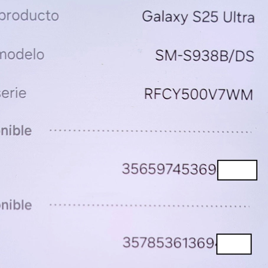 Samsung S25 Ultra 1 T Reacondicionado