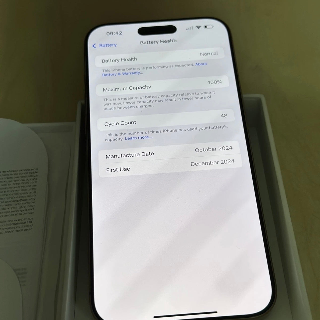 Iphone 16 Pro Max 1T Reacondicionado