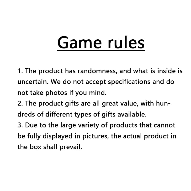 Mystery Box Random